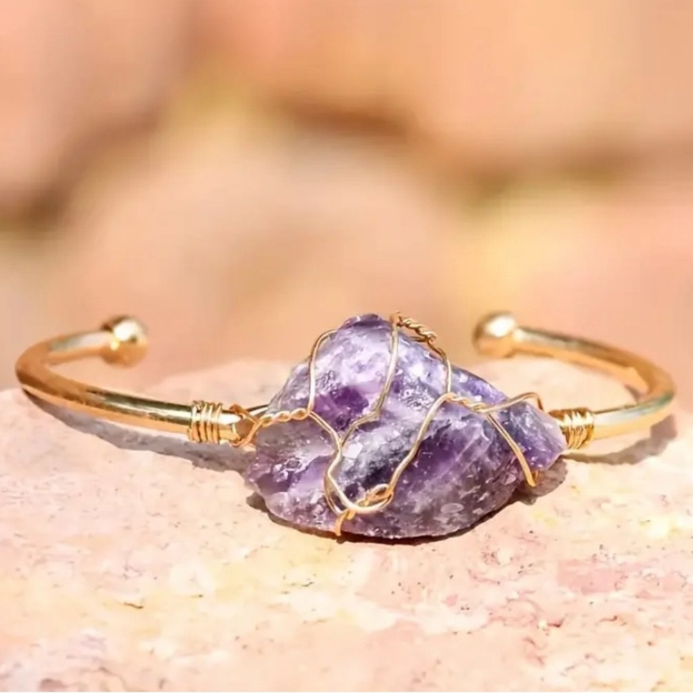 Amethyst bracelet